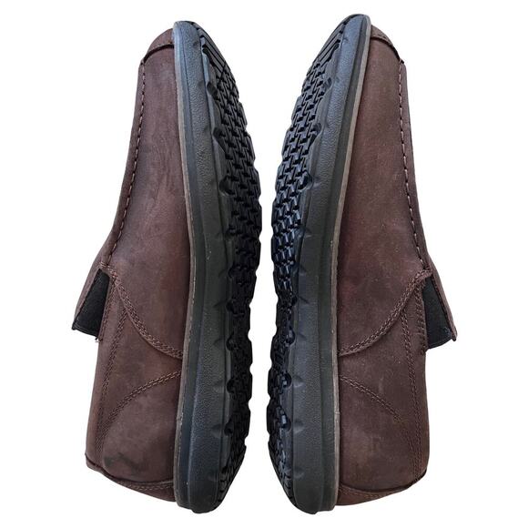 Timberland Men’s Edgemont Slip On Shoes Size 10 Brown Nubuck NEW - Picture 2 of 11